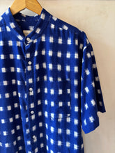 Load image into Gallery viewer, Bright blue handloom shirt
