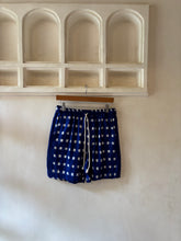 Load image into Gallery viewer, Bright blue handloom short