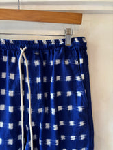 Load image into Gallery viewer, Bright blue handloom short