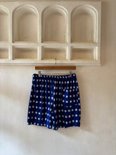 Load image into Gallery viewer, Bright blue handloom short
