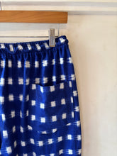 Load image into Gallery viewer, Bright blue handloom short
