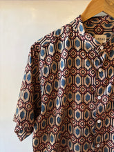 Load image into Gallery viewer, Geometric block print shirt