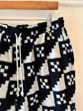 Load image into Gallery viewer, Black geometric handloom short