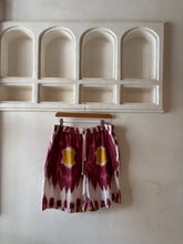 Load image into Gallery viewer, Pink Ikat shorts
