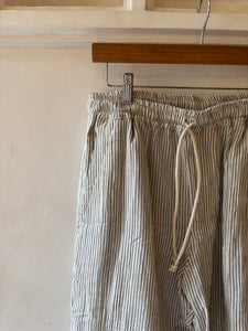 Striped cotton short