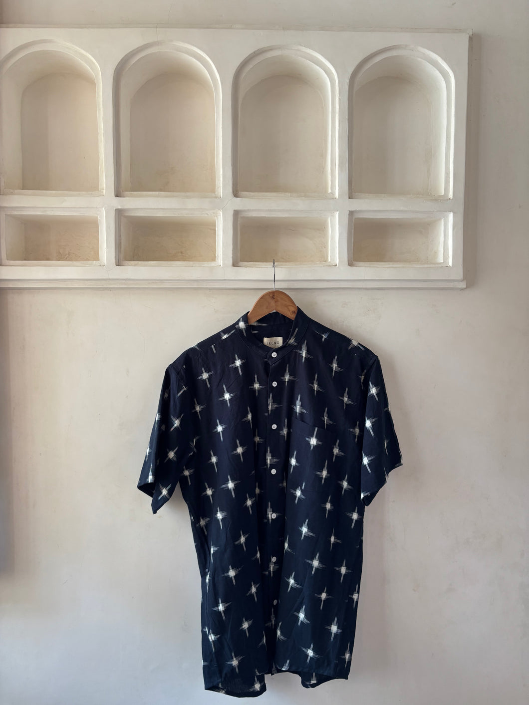 Dark Navy ikat shirt