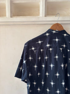 Dark Navy ikat shirt