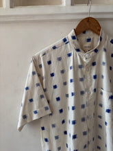 Load image into Gallery viewer, Blue and White handloom shirt
