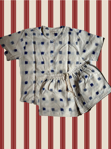 Ikat Checked set