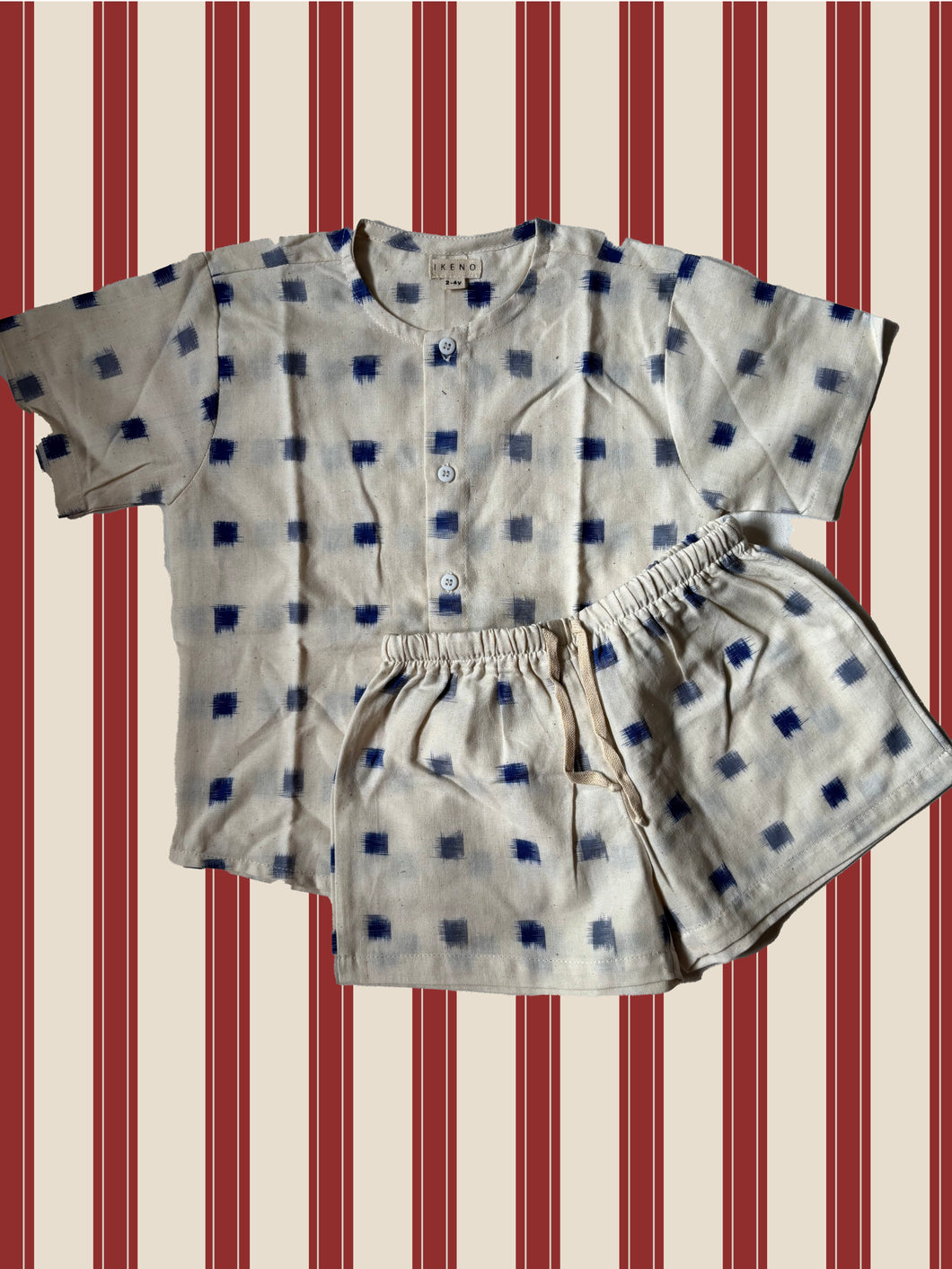 Ikat Checked set